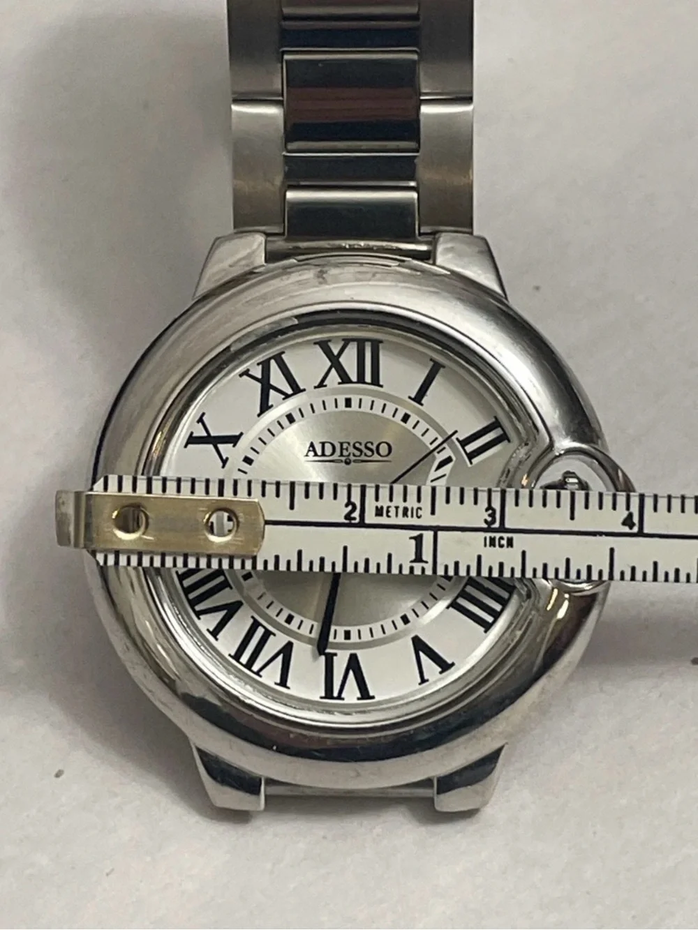 Art Deco Roman Adesso Neuvoux Stainless Men's 40mm Dress Automatic Watch